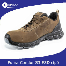 Puma Condor barna S3 ESD védőcipő munkavédelmi cipő