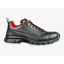 Puma Condor Black Low S3 ESD SRC Védőcipő 64.052.1 (fekete/piros, 40) munkavédelmi cipő