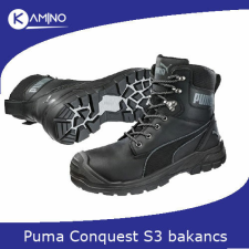 Puma Conquest S3 védőbakancs munkavédelmi cipő