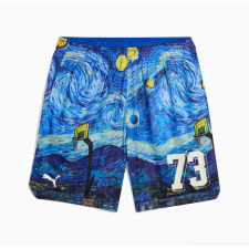 Puma Dylan Exhibit 7&quot; AOP Short rövidnadrág Kék L férfi rövidnadrág