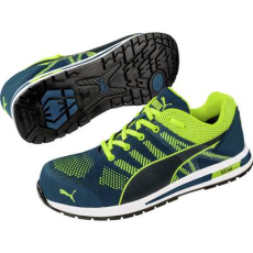 Puma Elevate Knit Green Low (643170-39) Biztonsági cipő S1P Cipőméret (EU): 39 Zöld, Sárga 1 db (643170-39)