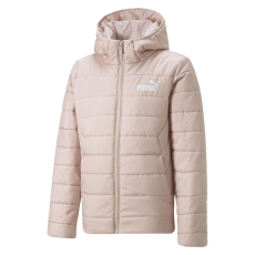 Puma Ess kapucnis párnázott kabát 67055947 gyerekeknek Rózsaszín 176