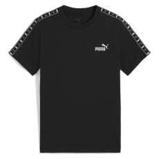 Puma Ess Tape Tee B 68578001 Gyerek Póló Fekete 140