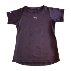  Puma fekete kislány sport póló (méret: 116)