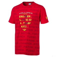 Puma Ferrari Big Shield Környakú Póló