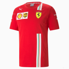 Puma Ferrari Charles Leclerc Környakú Póló