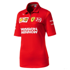 Puma Ferrari Galléros Női Póló - Team