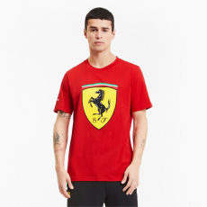 Puma Ferrari Race Big Shield+ Környakú Póló