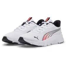 Puma FlexFocus Lite Modern uniszex futócipő, fehér-fekete-rózsaszín, S25 női cipő