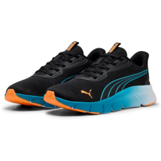 Puma FlexFocus Lite Modern uniszex futócipő, fekete-kék-narancssárga, S25