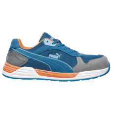 Puma Frontside Low S1P ESD HRO SRC munkavédelmi cipő (kék/szürke/fehér, 44)