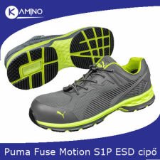 Puma Fuse Motion 2.0 green S1P ESD munkavédelmi cipő munkavédelmi cipő