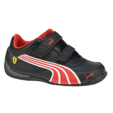 Puma Gyerek sportcipő Puma Ferrari Drift Cat 4 L SF NM V, fekete-rosso corsa-fehér, 21