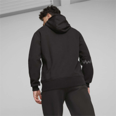 Puma hoops team hoodie pulóver férfi fekete xxl