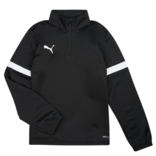 Puma Hosszú ujjú pólók INDIVIDUAL RISE 1/4 ZIP Fekete 7 / 8 Jahre gyerek póló