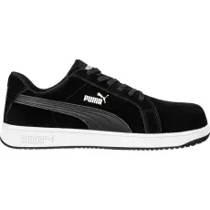 Puma iconic black low S1PL esd FO HRO SR munkavédelmi cipő (41)