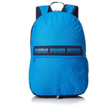 Puma kék kétrekeszes iskolatáska, hátizsák iskolatáska