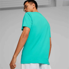 Puma Mercedes AMG Petronas ESS Logo férfi póló, zöldeskék-fehér, S24 férfi póló