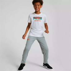 Puma Minecraft Graphic gyerek póló, fehér, S22