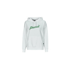 Puma Pulóverek ESS+ BLOSSOM SCRIPT HOODIE TR Fehér US S női pulóver, kardigán