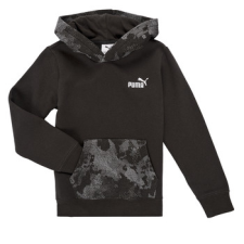 Puma Pulóverek ESS CAMO Hoodie FL Fekete 8 éves gyerek pulóver, kardigán