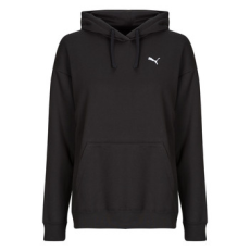 Puma Pulóverek ESS Relaxed Hoodie FL Fekete US S
