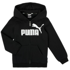Puma Pulóverek ESSENTIAL BIG LOGO FZ HOODIE Fekete 12 éves