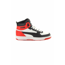 Puma , Rebound JOY középmagas szárú műbőr sneaker, Piros, Fehér, Fekete, 38 EU férfi cipő