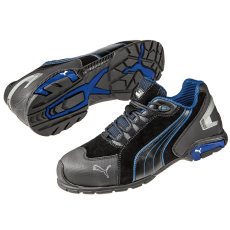 Puma Rio Black Low S3 Védőcipő (fekete/kék/szürke, 47)
