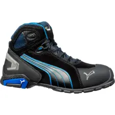 Puma rio black mid S3L FO SR munkavédelmi bakancs (46) munkavédelmi cipő