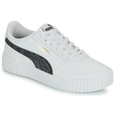 Puma Rövid szárú edzőcipők Carina 2.0 Zebra Jr Fehér 39