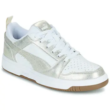 Puma Rövid szárú edzőcipők Rebound v6 Low Metallic Whisper Arany 36 női cipő