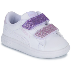 Puma Rövid szárú edzőcipők Smash 3.0 L Glitter Velcro V Inf Fehér 20