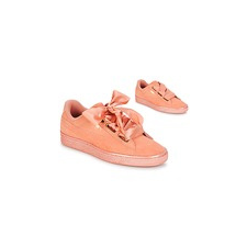 Puma Rövid szárú edzőcipők WN SUEDE HEART SATIN.DUSTY Narancssárga 38 női cipő
