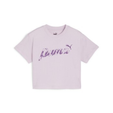Puma Rövid ujjú pólók ESS+ BLOSSOM SHORT TEE G Lila 7 / 8 Jahre
