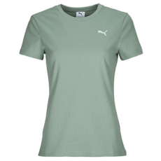 Puma Rövid ujjú pólók ESS ELEVATED RIB TEE Zöld US S