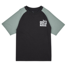 Puma Rövid ujjú pólók ESS MID90S GRAPHIC TEE II B Fekete 13 / 14 Jahre