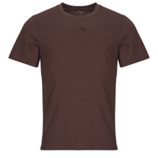 Puma Rövid ujjú pólók ESS Small No. 1 Logo centered Tee Barna US XL