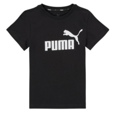 Puma Rövid ujjú pólók ESSENTIAL LOGO TEE Fekete 14 éves