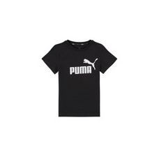 Puma Rövid ujjú pólók ESSENTIAL LOGO TEE Fekete 7 / 8 Jahre gyerek póló