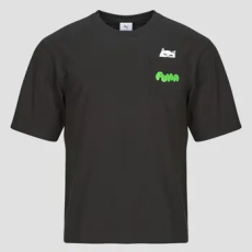 Puma Rövid ujjú pólók Relaxed Pocket Tee Fekete EU XL