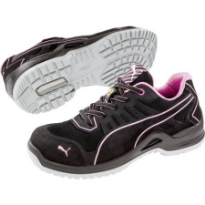 PUMA Safety Fuse TC Pink Wns Low 644110-38 ESD biztonsági cipő S1P Méret: 38 Fekete, Rózsa 1 pár (644110-38) - Munkavédelmi cipők munkavédelmi cipő