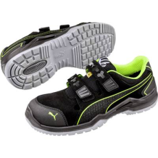 PUMA Safety Neodyme Green Low 644300-42 ESD biztonsági cipő S1P Méret: 42 Fekete, Zöld 1 pár (644300-42)