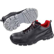 PUMA Safety Pioneer Low ESD SRC 640521-43 ESD biztonsági cipő S3 Méret: 43 Fekete 1 pár (640521-43) - Munkavédelmi cipők