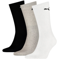 Puma Sport zokni - 3pár/csomag - fehér-szürke-fekete (43-46) férfi zokni