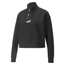 Puma Sweatshirt Puma Power Tape Half-placket Crew Tr 84712401 Women Black S férfi pulóver, kardigán
