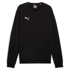 Puma teamGOAL Casuals Crew férfi pulóver, fekete-fehér, S25 férfi pulóver, kardigán