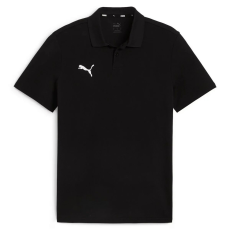 Puma teamGOAL Casuals férfi pólóing, fekete-fehér, S25
