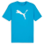 Puma teamRISE logo férfi póló, speed kék-fehér, S25