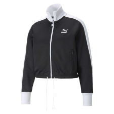 Puma tréningruha blúz ikonikus T7 crop dzseki nőknek 53162301 fekete L női pulóver, kardigán